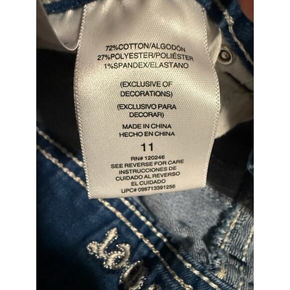 Wallflower Junior Jean Size 11 Capri - Picture 3 of 5